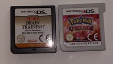 Pokemon Omega Rubin 3DS + MORE Brain Training beide ohne OVP