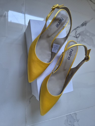 Damenschuhe pumps heine gelb - heine,