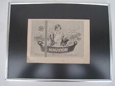 Alte Papier-Werbung MAUXION Schokolade Motiv: schöner Osterkorb aus 30er Jahre ?