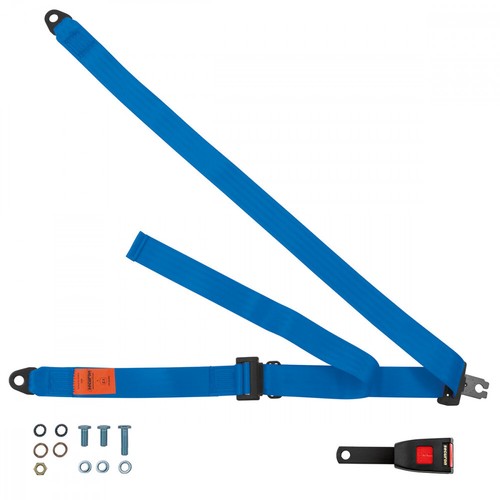 Front static seat belt - static,