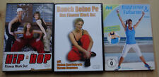 3 DVD's Fitness Hip Hop, Bauch Beine Po Fitness Workout u Bodyformer & Fatburner