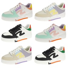 Damen Sneaker Schnürschuhe