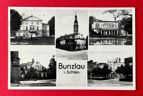 Bunzlau schlesien um - ak, in