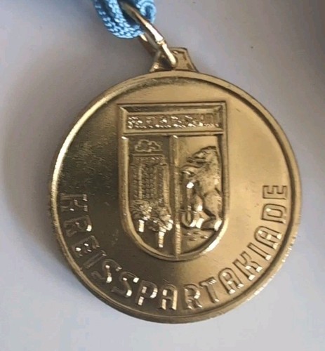 Ddr sport medaille gold - medaille,