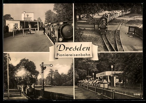 Dresden lokomotive - ak,