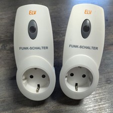 2 x   ELV FS20 ST-4 Funk-Steckdose Funkschalter