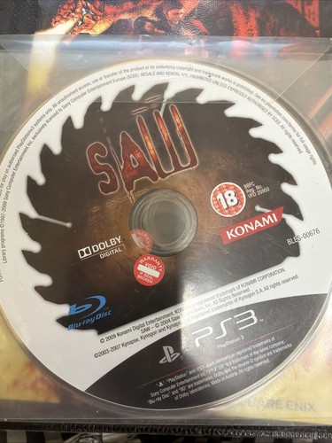 Saw - playstation, 3,