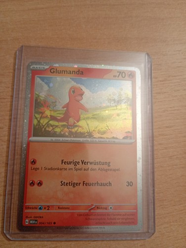 Pokemon sammelkarte glumanda - pokemon,