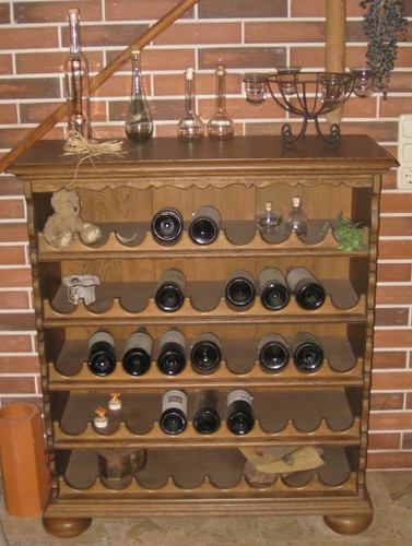 Weinregal holz - weinregal,