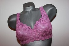 Triumph Bügel BH "Amourette 300 WHP" Gr. 80 C flieder viel Spitze wattiert