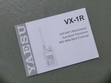VS / YAESU VX-1R Bedienungsanleitung Englisch / Original