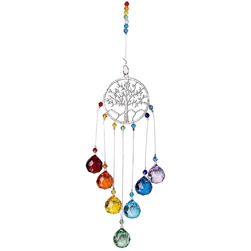 Suncatcher lebensbaum metall - lebensbaum, 8
