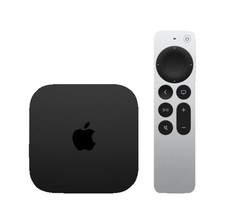 APPLE TV 4K (3. Generation) Multimediaplayer 128 GB, Schwarz