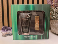 Luxusproben Black Opium Yves Saint Laurent Bodylotion & YSL Lippenstift Nr.01