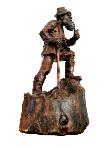 Large black forest - large, wooden