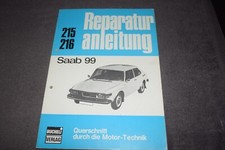 Reparaturanleitung Reparaturhandbuch SAAB 99 1968 - 1984 erstklassig
