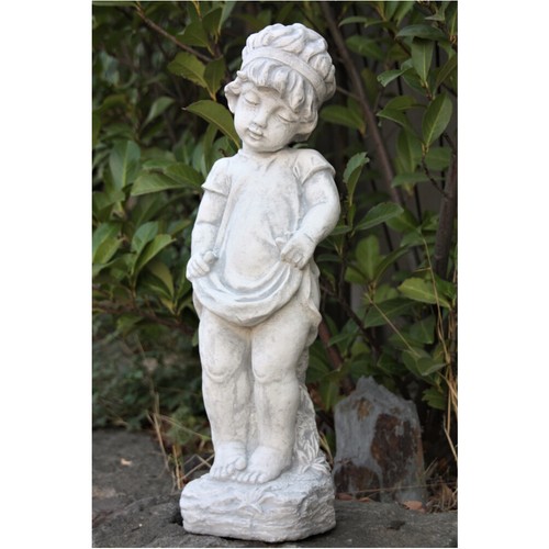 Putte steinfigur gartenfigur - putte,