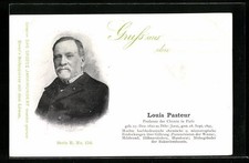 Lithographie Louis Pasteur, Portrait des Professor der Chemie zu Paris 