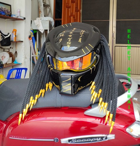Custom predator motorradhelm - custom,