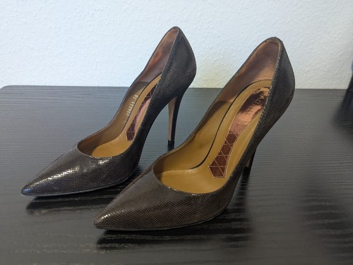 High heel echt - heel, leder