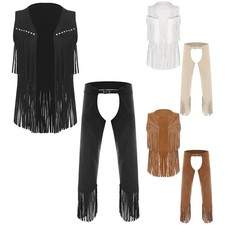 Herren Weste Und Chaps