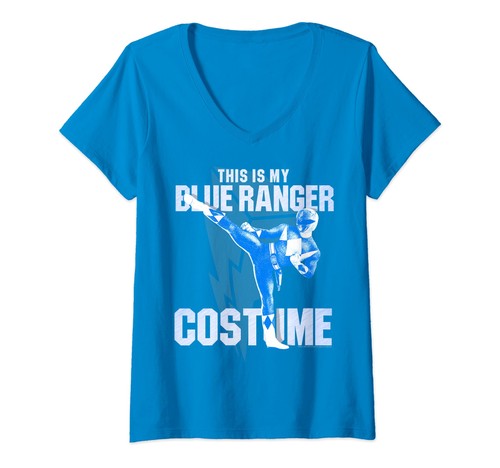 Power rangers shirt blue - power, t-shirt