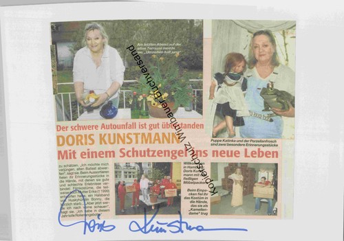 Original autogramm doris - original,