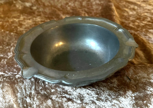 Vintage zinn aschenbecher - vintage,