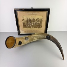 Antikes Trinkhorn & Fotografie