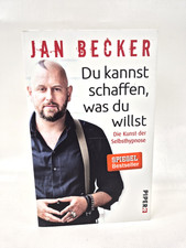 Du kannst schaffen, was du willst JAN BECKER Die Kunst der Selbsthypnose Buch