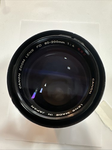 Canon 200mm 1 - fd, 1:4