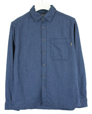 Eddie Bauer Hemd Herren M Flanell Geknöpft Propagation Hals Muster