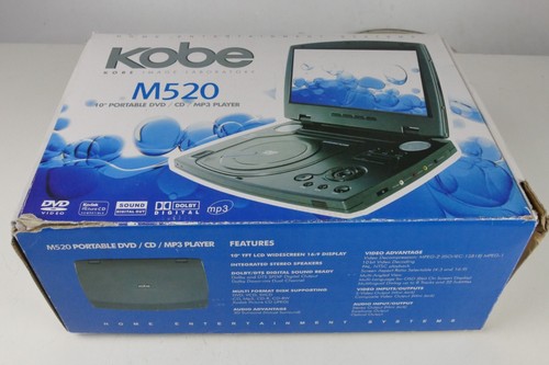 Kobe m520 dvd cd mp3 - m520, 10"