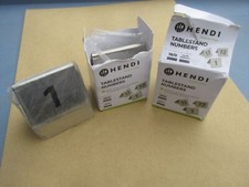 Tischnummern  Zahlen Nummer 1-12  25-36 49-60  (H)40mm  stahl  AktionDV2K1N10