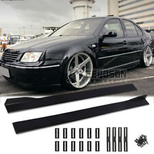 Seitenschweller Sideskirts Ansätz Tuning Glänzend für VW Volkswagen Bora Jetta