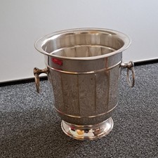 Champagner Sekt Kühler, Versilbert, Ice Bucket, Vintage