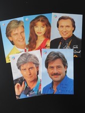 Autogrammkarten Sat1 Glücksrad Zonk Maren Gilzer Peter Bond Frederic Meisner