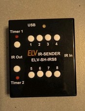 IR-Sender ELV-SH-IRS8 Homematic IP inkl. HmIP-MOD-OC8 - betriebsbereit  montiert