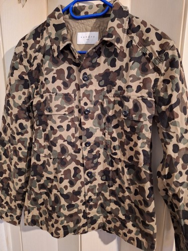 Sandro paris hemd tarnjacke - hemd, s
