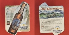 Bräuhaus Füssen Die Kenzenhütte Brauerei Bierdeckel Bier