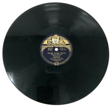 10" Schellackplatte Decca F