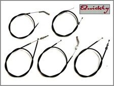 5tlg SET Bowdenzüge schwarz
