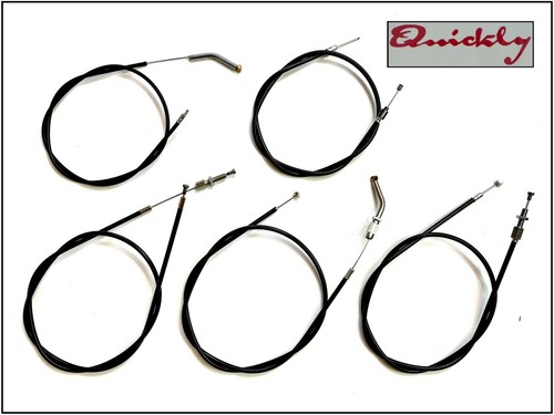 5tlg set bowdenzüge schwarz - 5tlg,