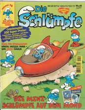 ✪ DIE SCHLÜMPFE #74 + Poster & Postkarten, Bastei Verlag 1996 COMICHEFT Z2