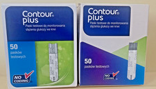 ✅ Contour Plus Blutzuckerteststreifen x 100 (2x 50) NEU/OVP Verw.bis: 08/2026