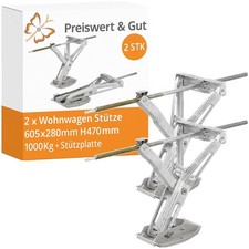 2x Wohnwagen Stützen mit