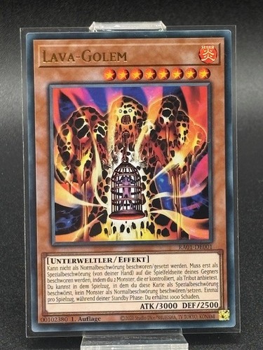 Lava golem tcg karte - lava-golem,