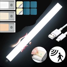 LED Unterbauleuchte Kleiderschrank Lichter Drahtlose Motion Sensor Schrank 2025