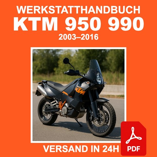 Werkstatthandbuch ktm 950 990 - ktm,