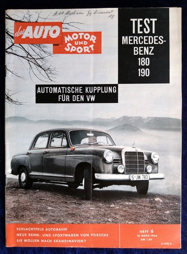 Ams auto motor - sport, 6/1960